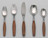 Jens H. Quistgaard. Fjord Flatware. 1953