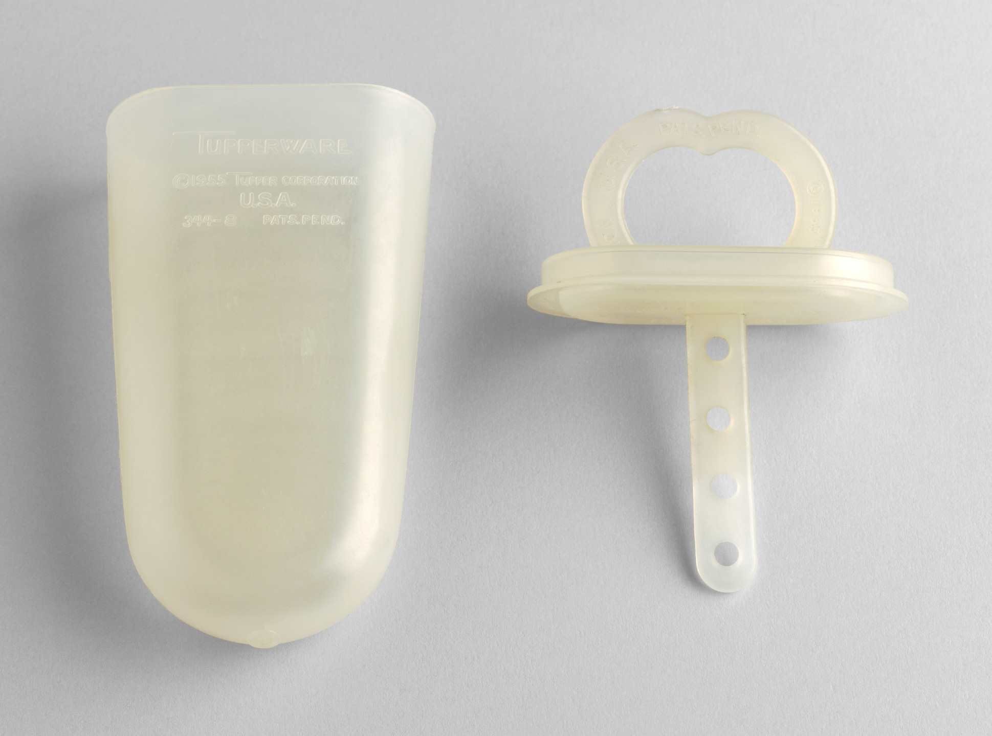 Earl S. Tupper. Ice Tups Popsicle Mold. 1955