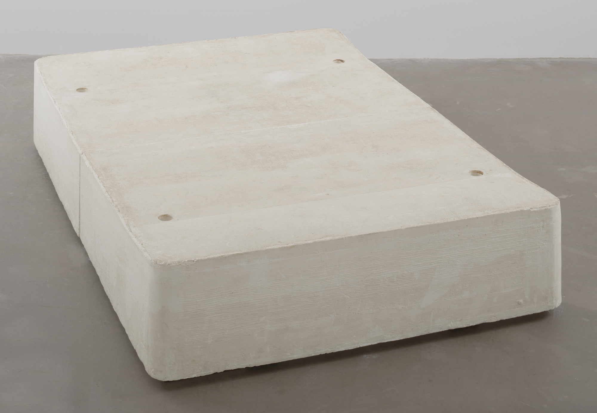 Rachel Whiteread. Untitled (Bed). 1991