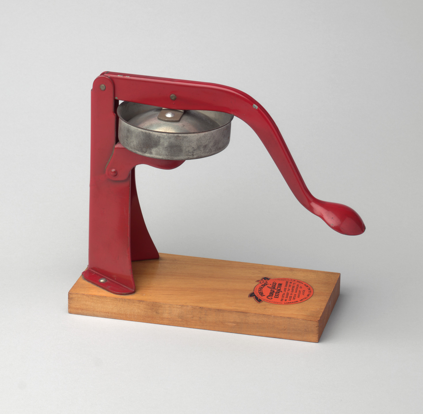 Lorraine Metal Mfg. Co., NY. Orange Juice Extractor. 1930s
