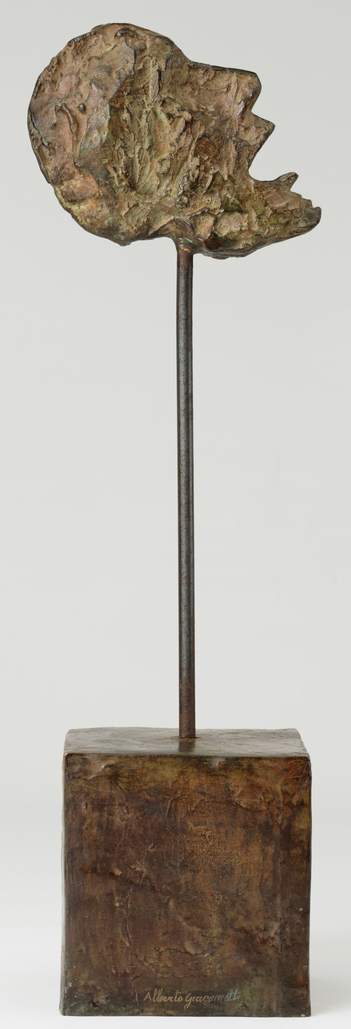 Alberto Giacometti. Head of a Man on a Rod. 1947 | MoMA