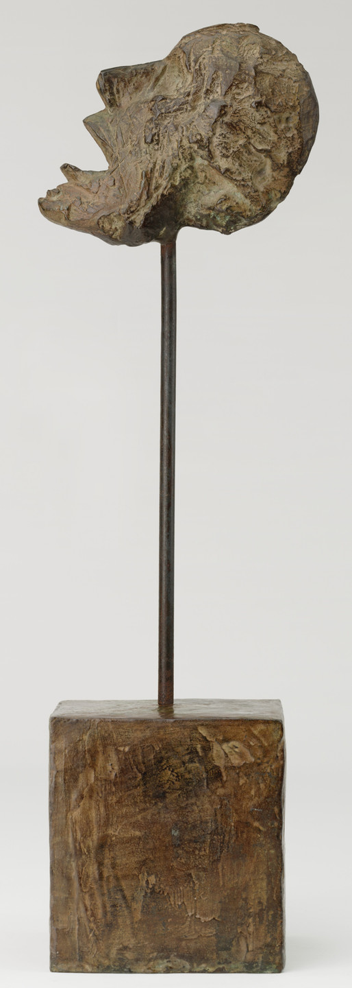 Alberto Giacometti. Head of a Man on a Rod. 1947