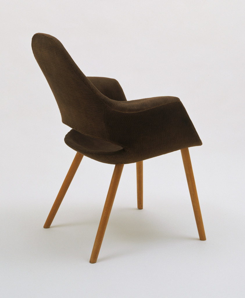 Low-Back Armchair by Charles Eames, Eero Saarinen, Marli Ehrman