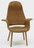 Charles Eames, Eero Saarinen, Marli Ehrman. High-Back Armchair. 1940