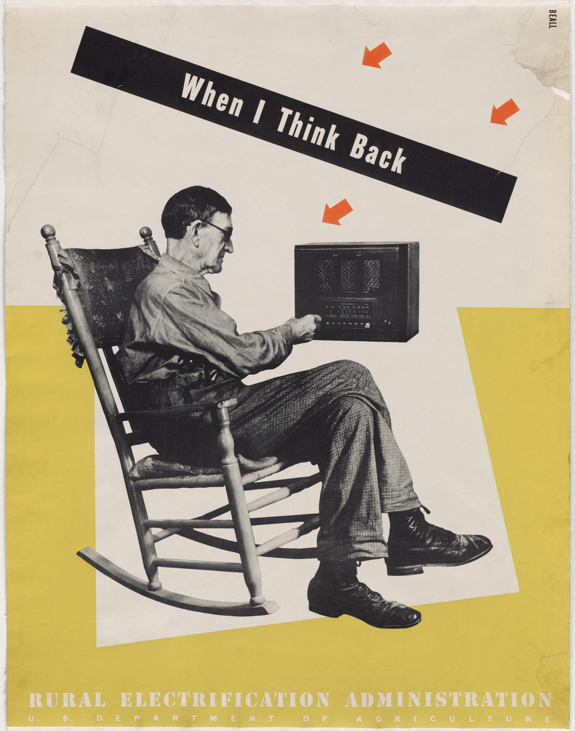 Lester Beall. When I Think Back..REA. 1939