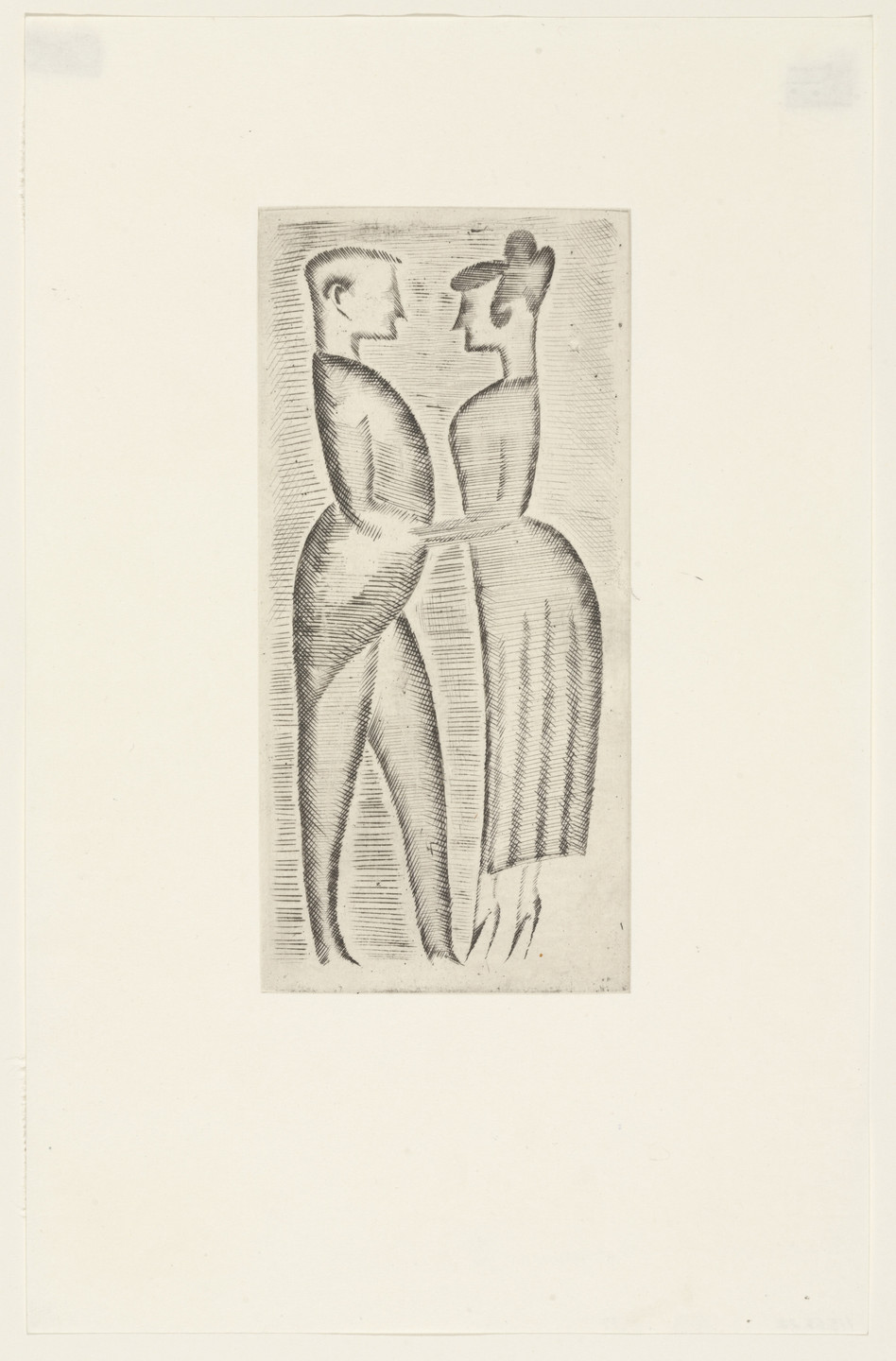 Elie Nadelman. Tango from The Drypoints of Elie Nadelman. 1951, published 1952