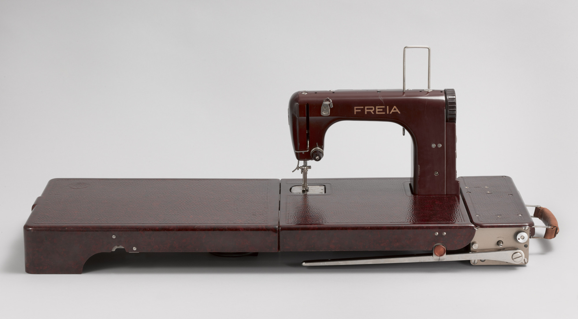 Ernst Fischer. &#34;Freia&#34; Portable Electric Sewing Machine. 1948