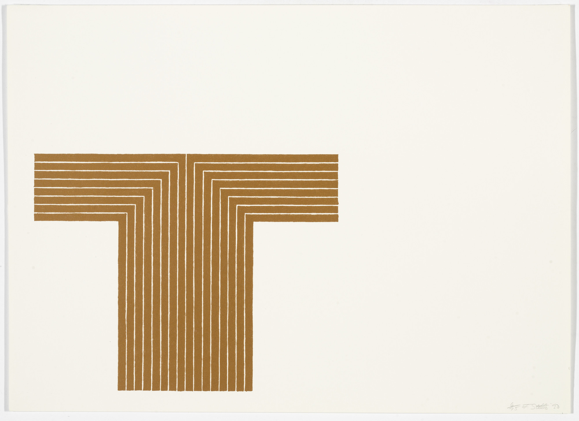 Frank Stella. Telluride from Copper Series