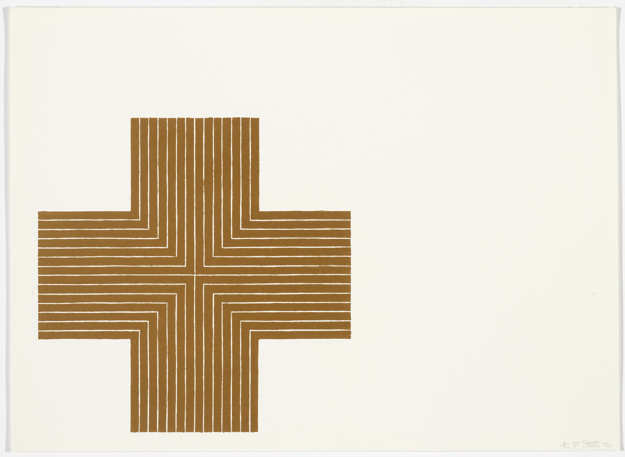 Frank Stella. Ouray from Copper Series
