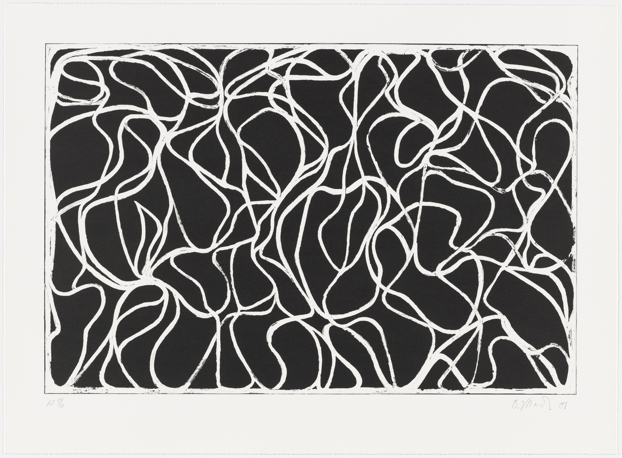 Brice Marden. Muses with Graphite