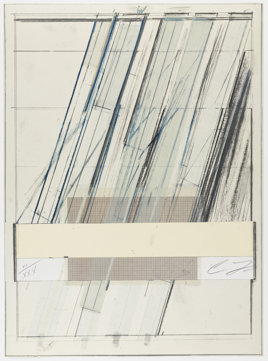 Cy Twombly. Untitled from Homage to Picasso (Hommage à