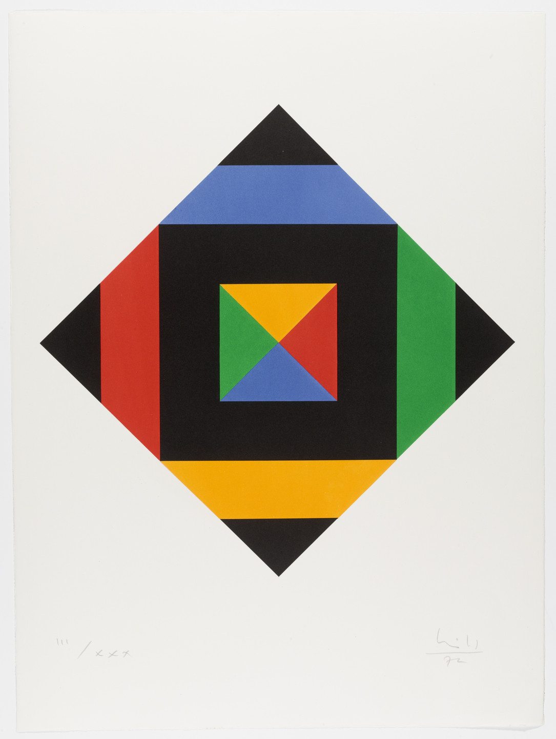 Max Bill. Homage to Picasso (Hommage à Picasso) from Homage to Picasso (Hommage à Picasso). 1972, published 1973