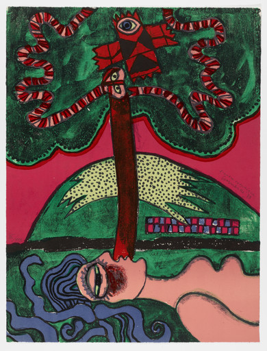 Ecstatic Tree (L'Arbre extatique) from Homage to Picasso (Hommage à Picasso)