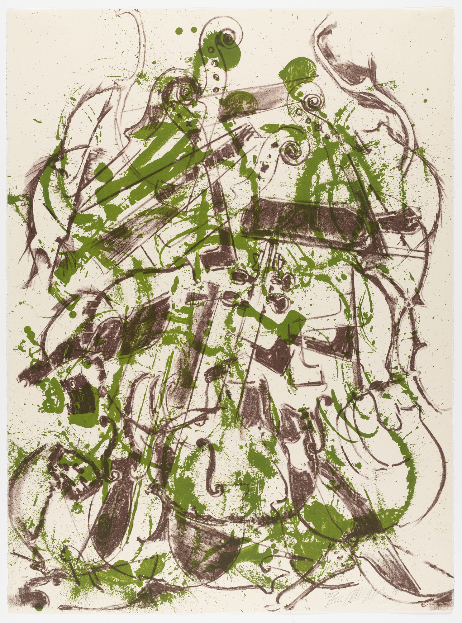 Arman. Untitled from Homage to Picasso ( Hommage à Picasso )