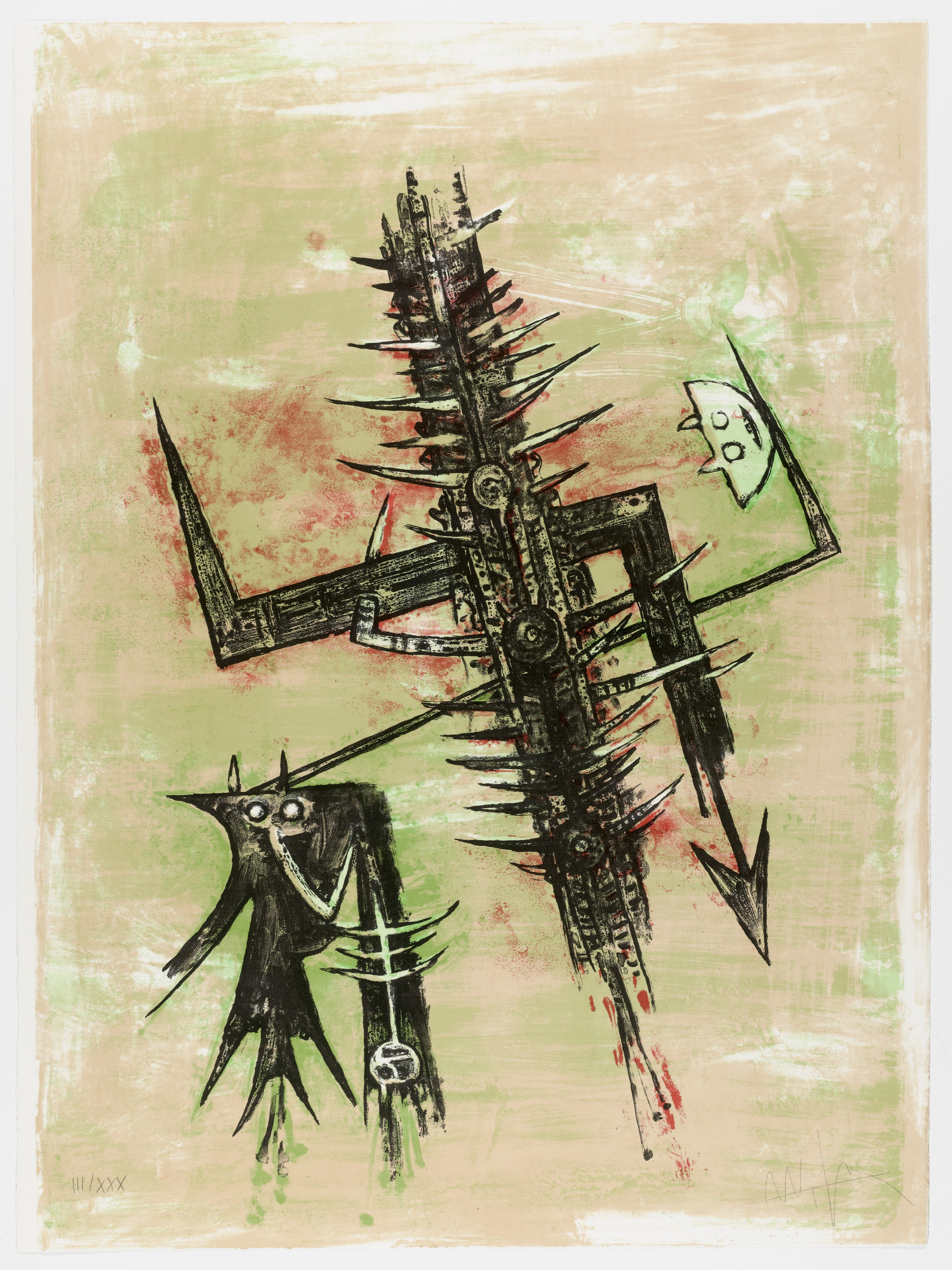 Wifredo Lam. Acide doux from Homage to Picasso (Hommage à Picasso)