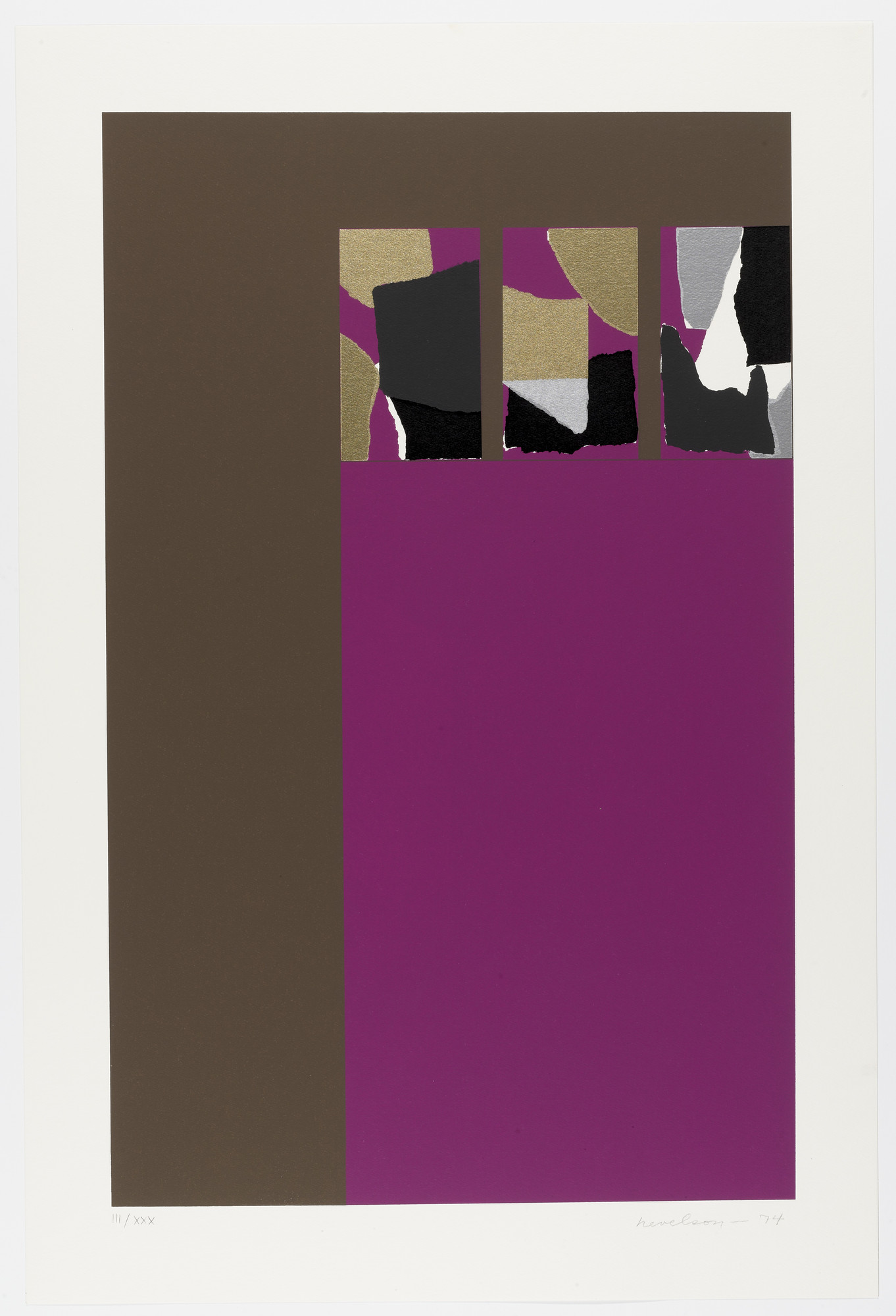 Louise Nevelson. Untitled from Homage to Picasso (Hommage à Picasso)