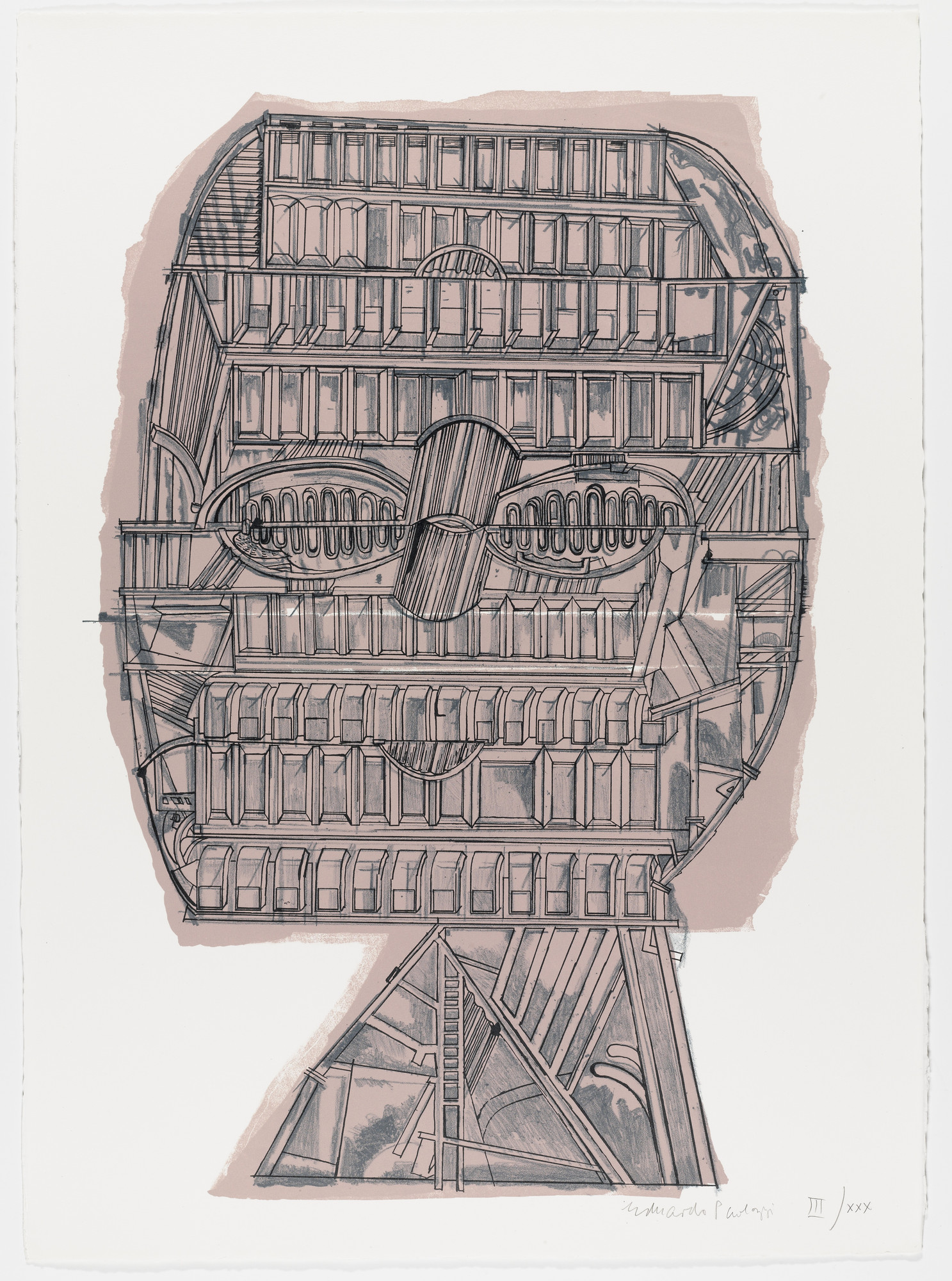Eduardo Paolozzi. Homage to Picasso from Homage to Picasso ( Hommage à Picasso )