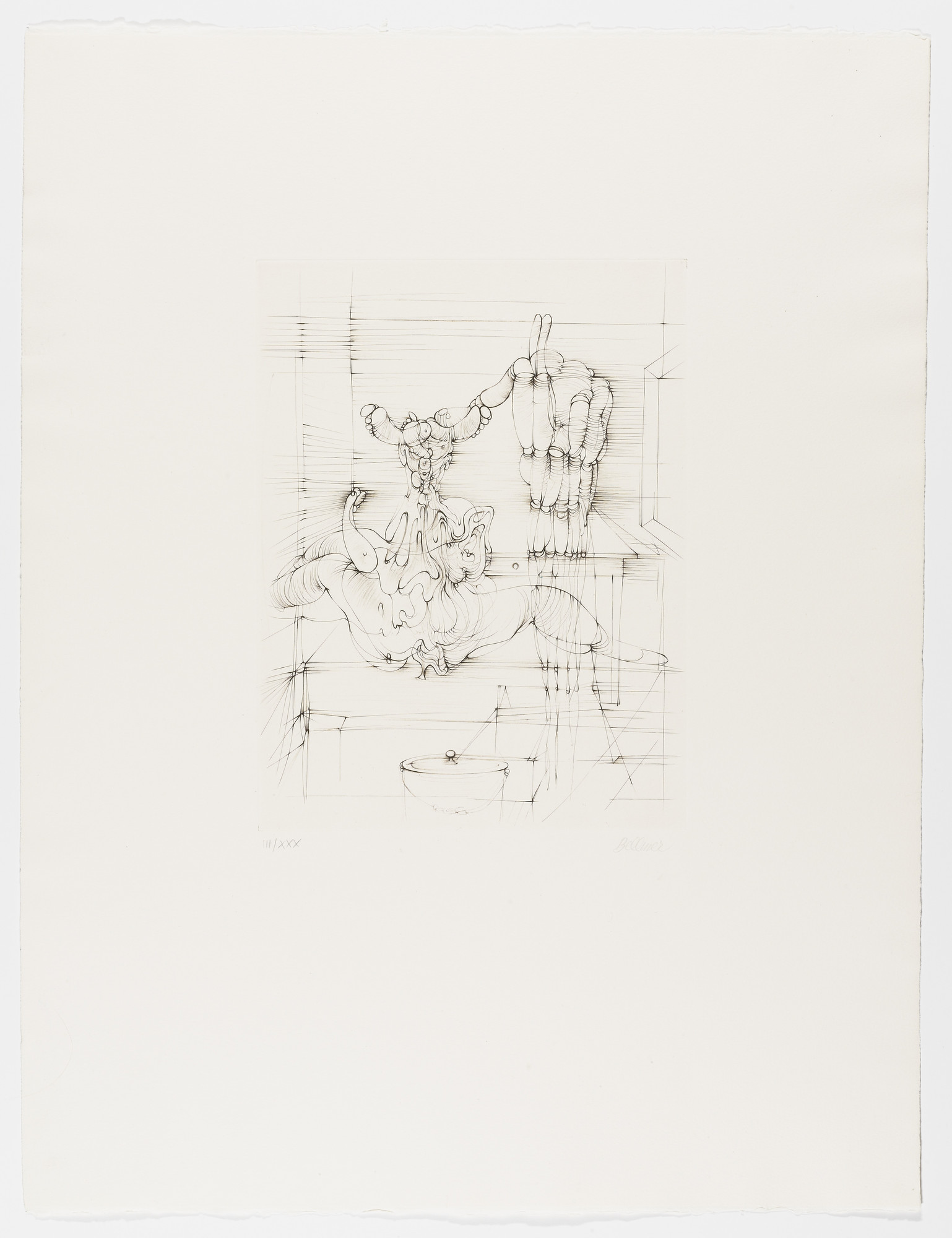 Hans Bellmer. Untitled from Homage to Picasso (Hommage à Picasso)