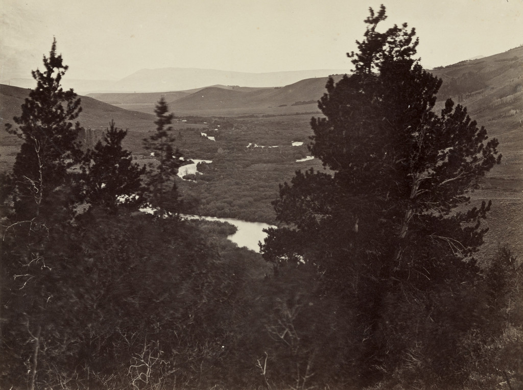 Valley of the Great Laramie from the Mountains