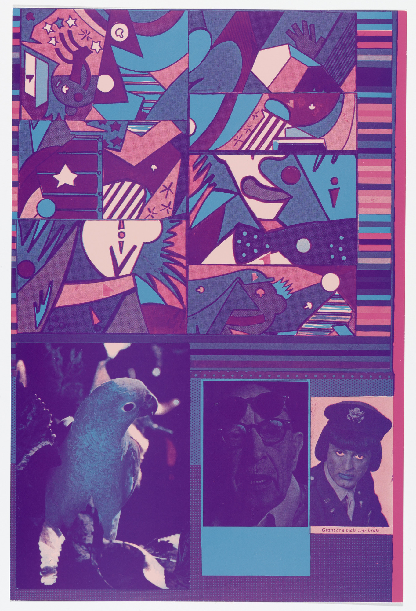Eduardo Paolozzi. Cary Grant as a Male War Bride from General Dynamic F.U.N.