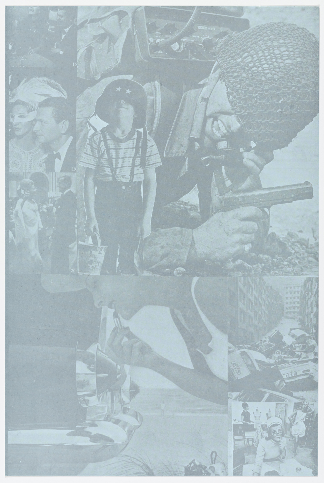 Eduardo Paolozzi. Pig or Person, It's the Same, Fortune Plays a Funny Game from General Dynamic F.U.N.