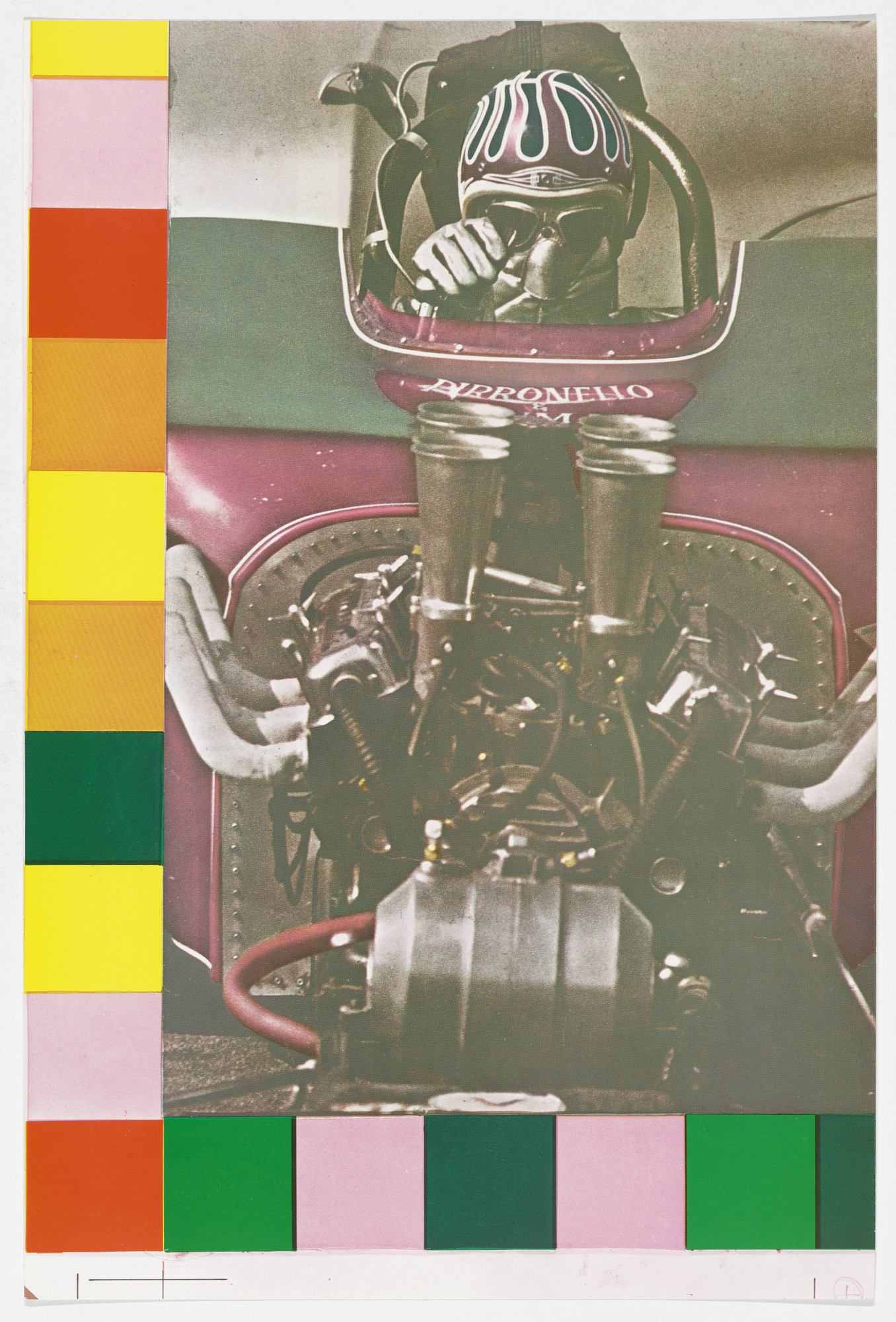 Eduardo Paolozzi. Synthetic Sirens in the Pink Light District from General Dynamic F.U.N.