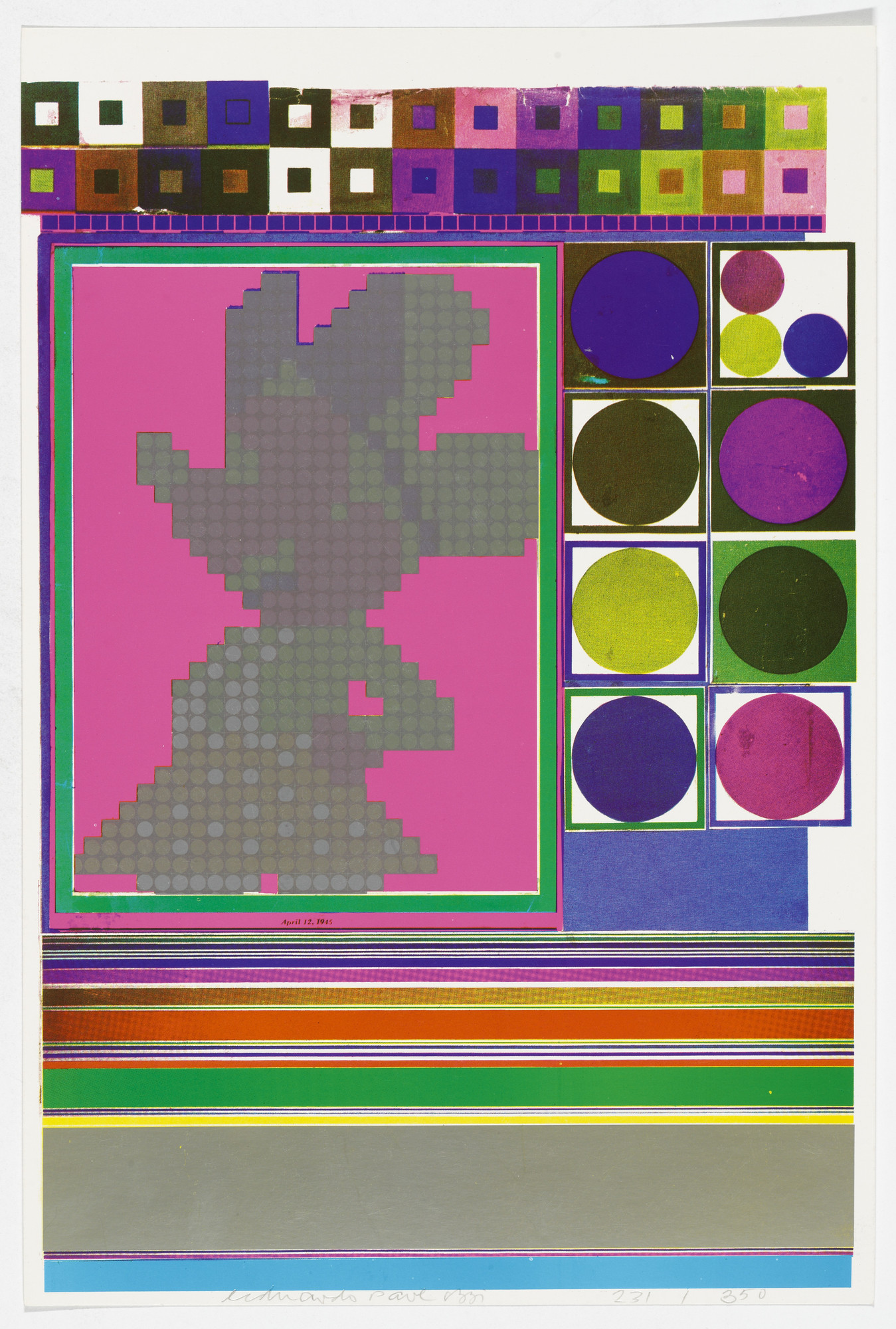 Eduardo Paolozzi. Inside Down Under . . . What Are the Building Blocks of Structuralism from General Dynamic F.U.N.