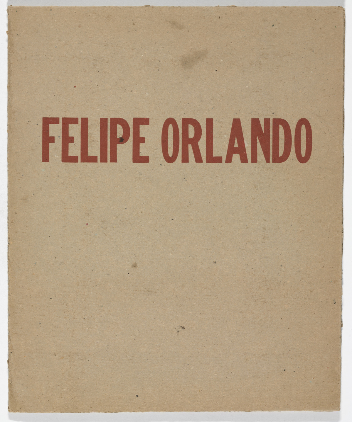 Felipe Orlando. Untitled portfolio. 1926