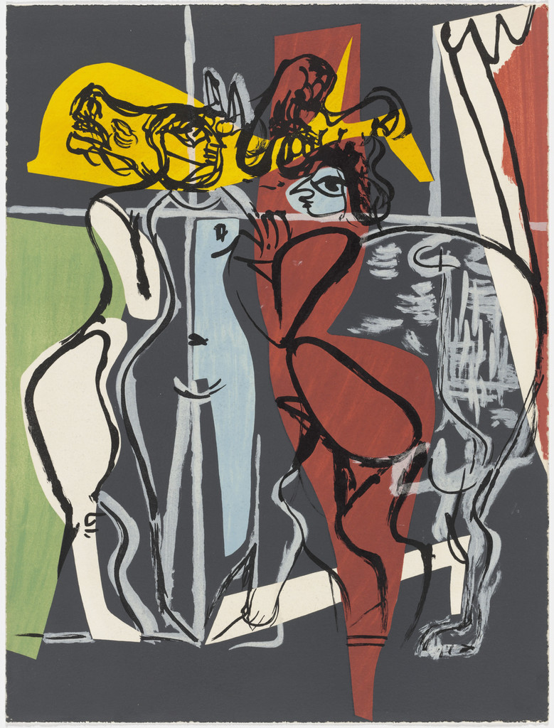 Plate (page 125) from Le Poème de l'angle droit (The Poem of the Right Angle)