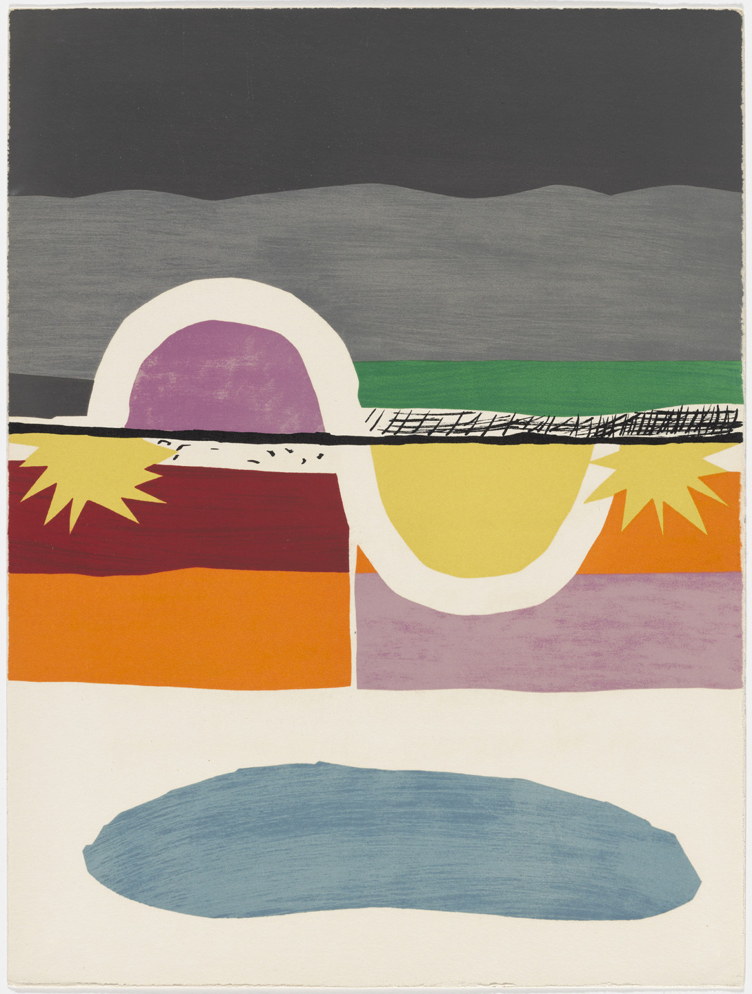 Le Corbusier (Charles-Édouard Jeanneret). Plate (page 17) from Le Poème de l'angle droit (The Poem of the Right Angle). 1947–53, published 1955