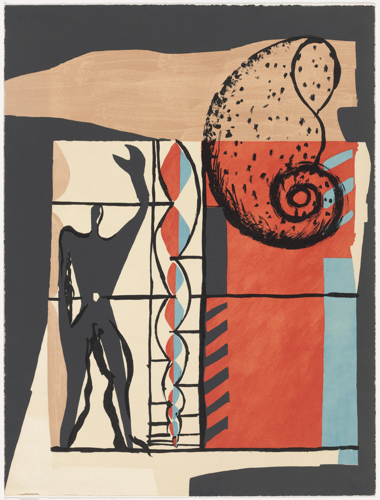 Plate (page 55) from Le Poème de l'angle droit (The Poem of the Right Angle)