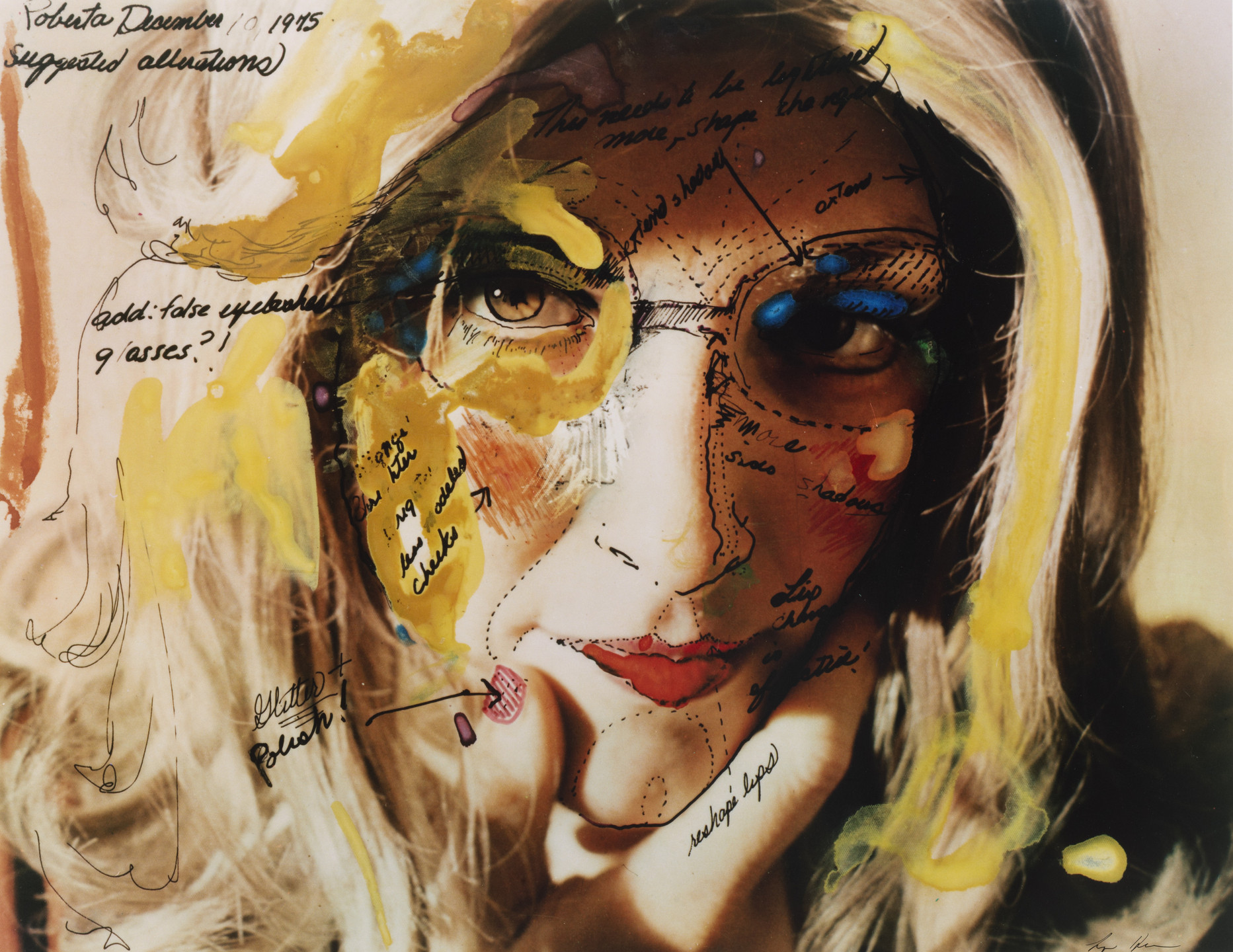 Lynn Hershman Leeson. Roberta's Construction Chart #2. 1976