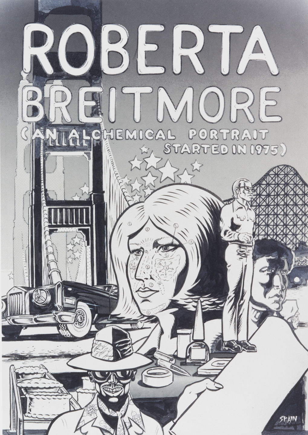 Lynn Hershman Leeson, Spain Rodriguez. Roberta Breitmore (An Alchemical Portrait) (cover). 1975