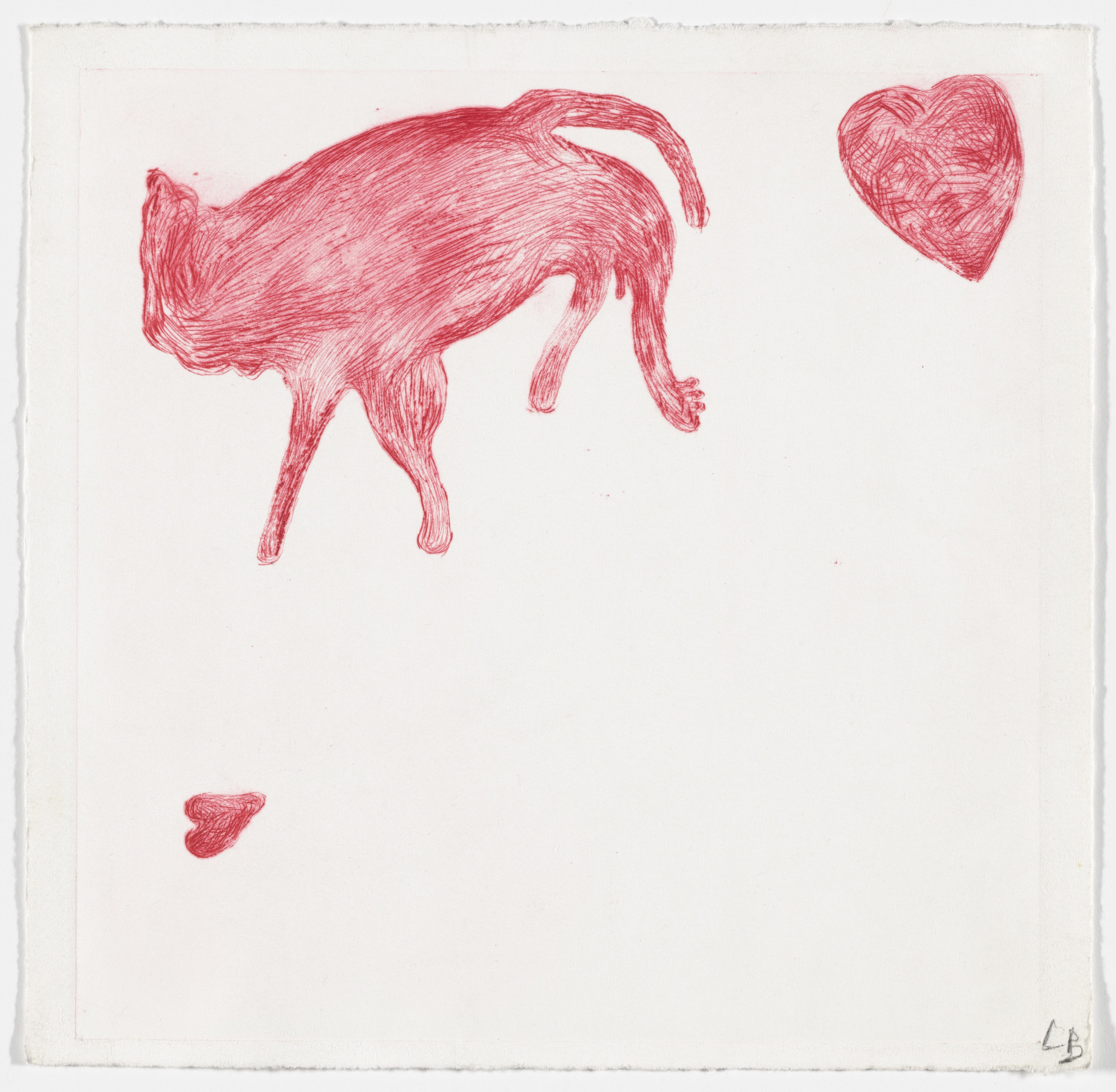 Louise Bourgeois. Untitled, only state, variant
