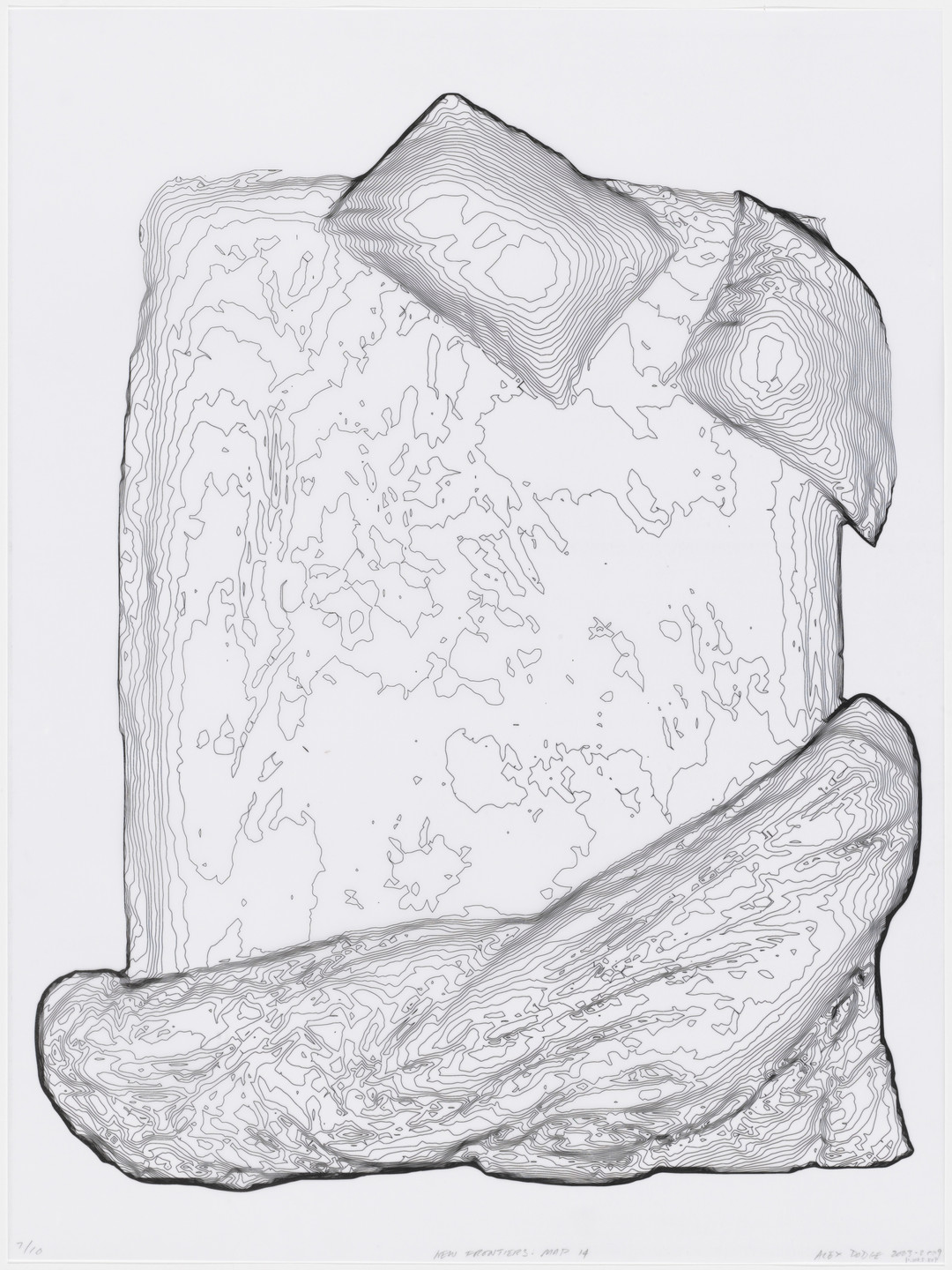 Alex Dodge. New Frontiers (Map 14) from New Frontiers. 2003-09