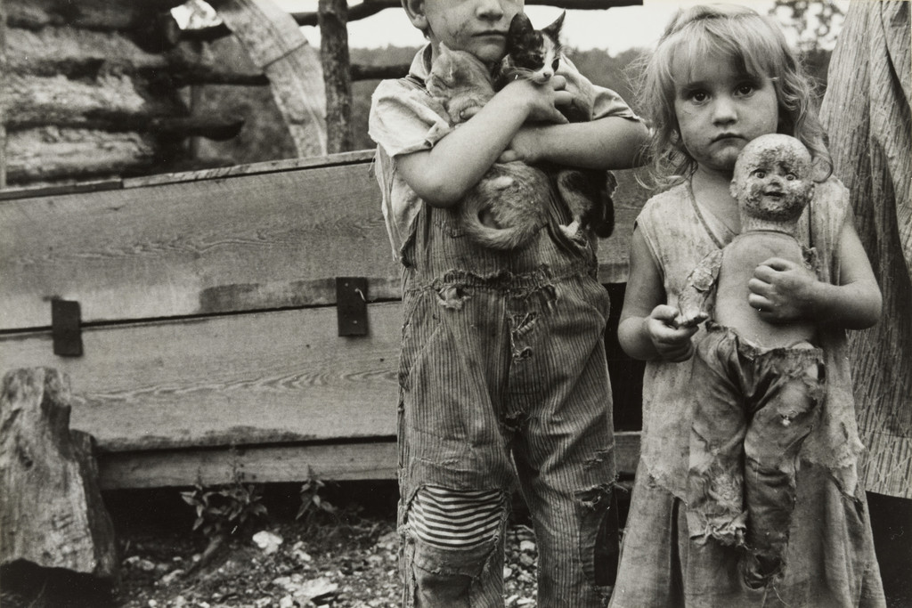 Children of Destitute Mountaineer, Arkansas, Ben Shahn, 1935