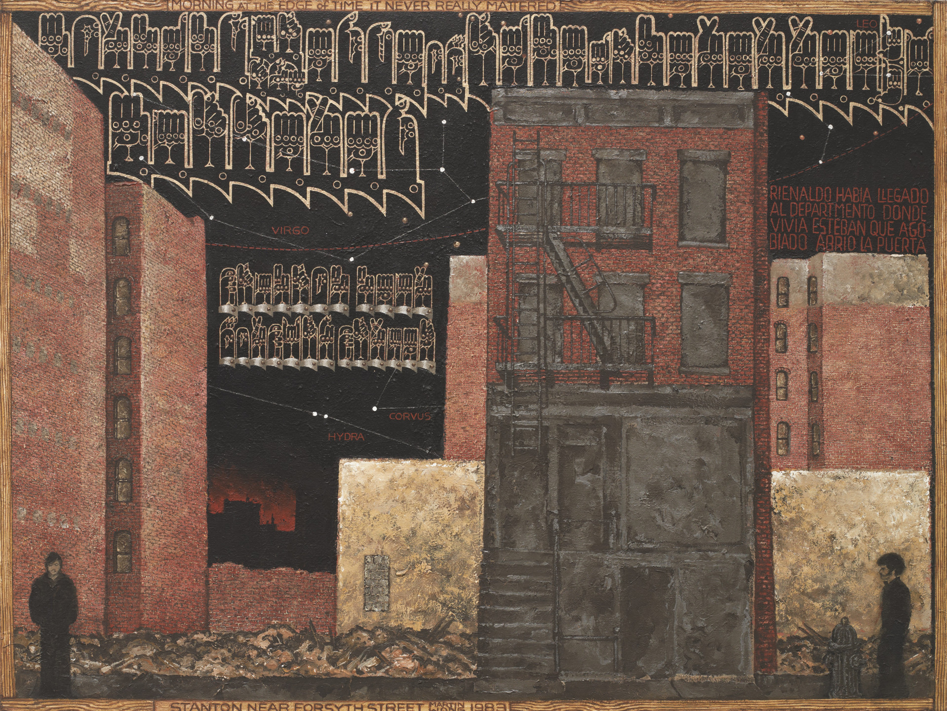 Martin Wong. Stanton near Forsyth Street. 1983