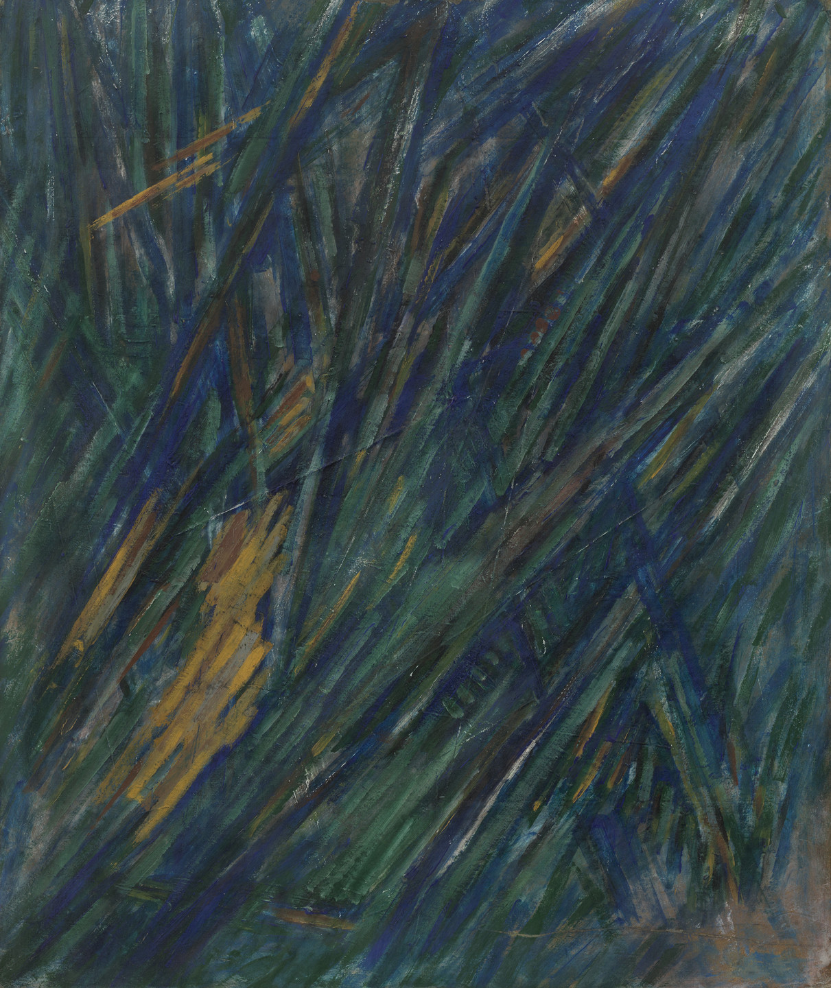 Mikhail Larionov. Rayonist Composition. c. 1912-13