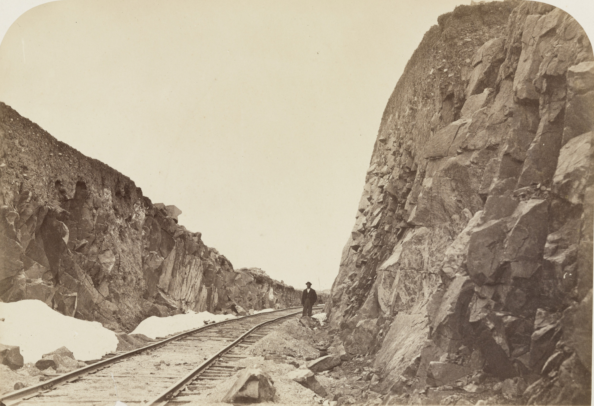 Andrew Joseph Russell. Hill&#39;s Farm, Near Granite Canyon. 1867