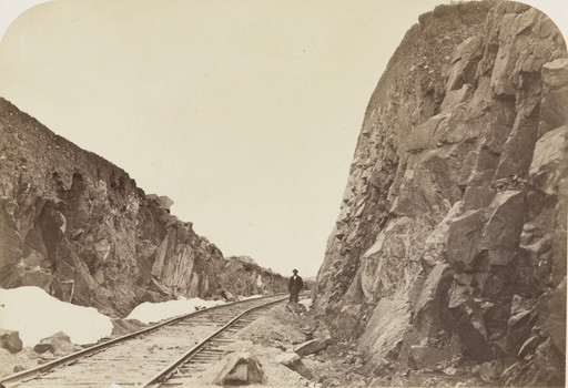 Andrew Joseph Russell. Hill's Farm, Near Granite Canyon. 1867