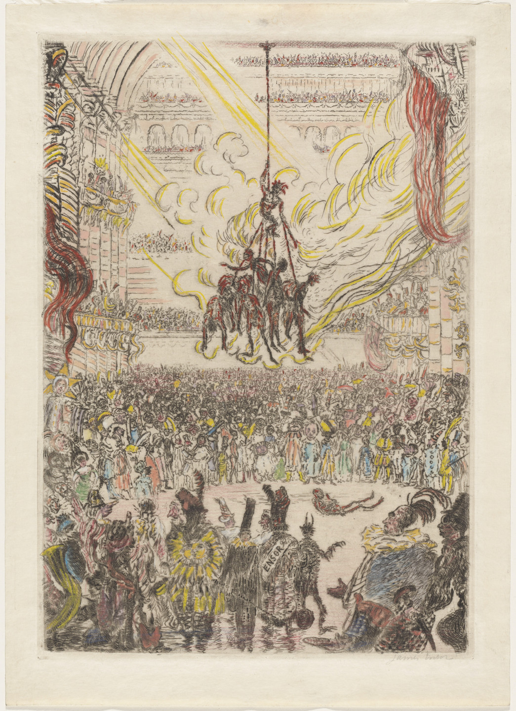 James Ensor Hop Frog S Revenge La Vengeance De Hop Frog 18 Moma