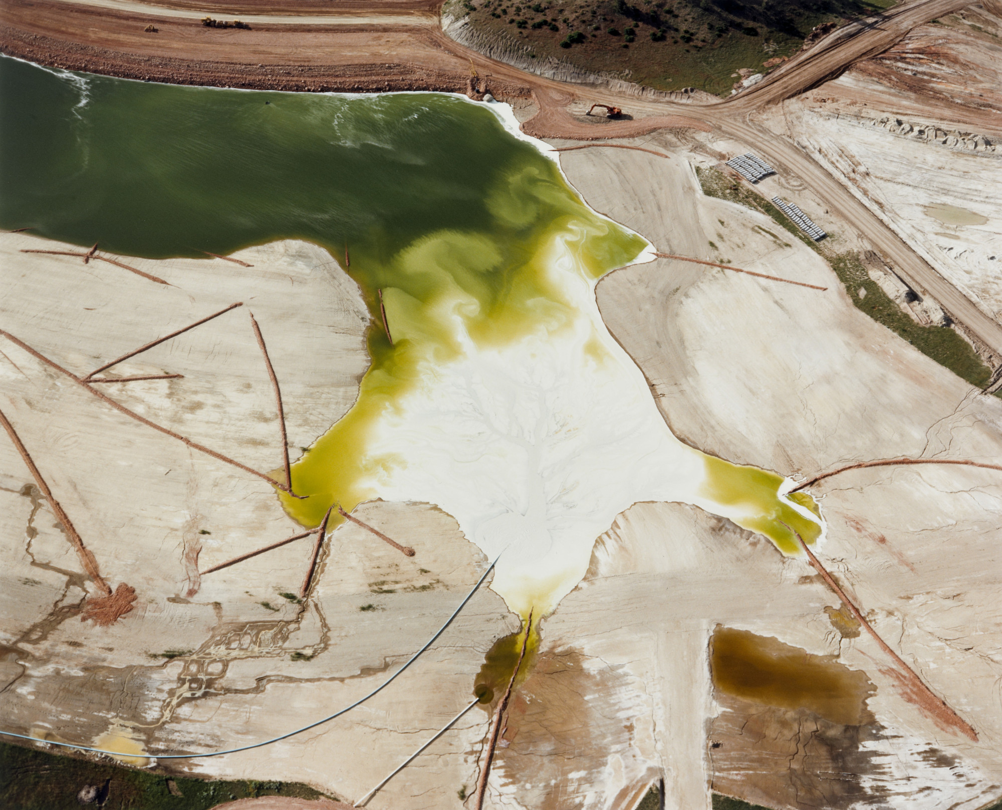 David T. Hanson. Waste Pond, Colstrip, Montana. 1984 | MoMA