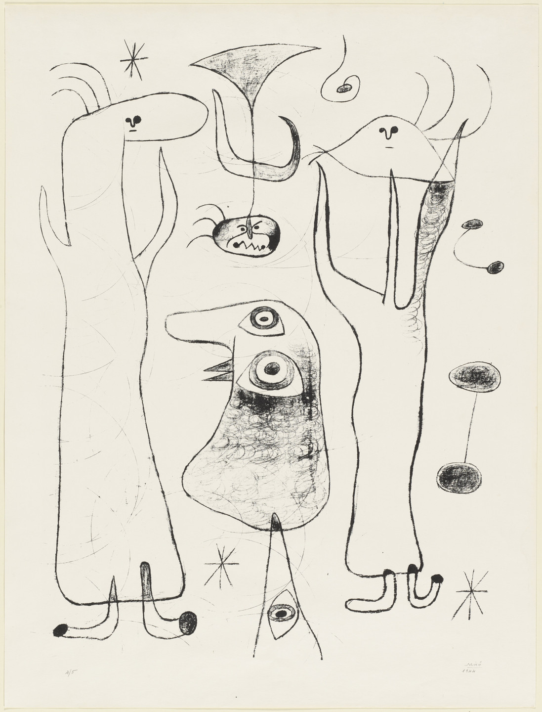Joan Miró. Barcelona, XIII. 1944