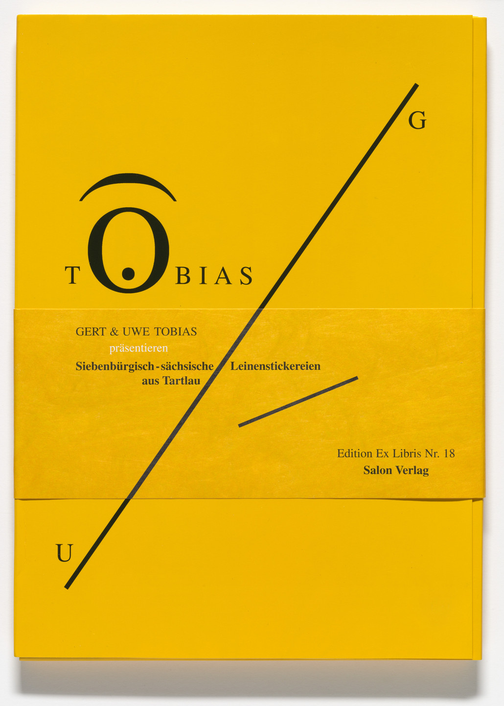 Gert Tobias, Uwe Tobias. Siebenbürgisch-Sächsische Leinenstickereien aus Tartlau from the series Ex Libris. 2010 (originally published 1976)