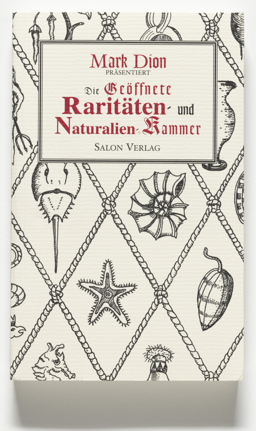 Mark Dion. Die geöffnete Raritäten-und Naturalien-Kammer from the series Ex Libris. 2002 (originally published 1704)