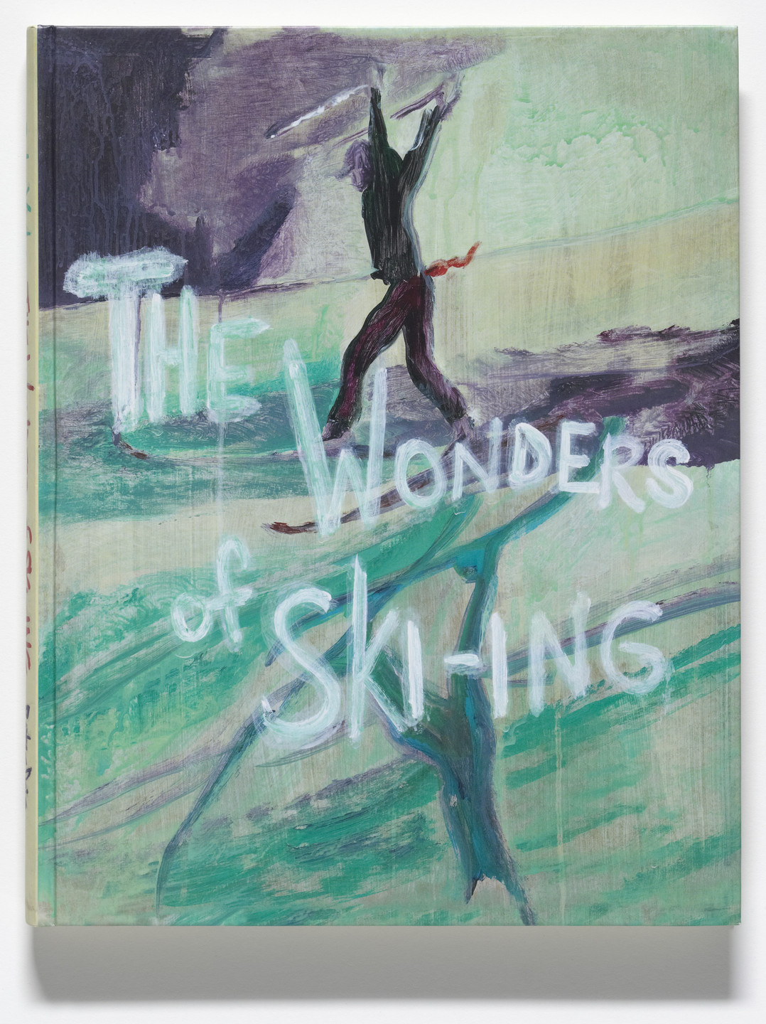 Peter Doig. The Wonders of Ski-ing from the series Ex Libris. 2007 (originally published 1933)