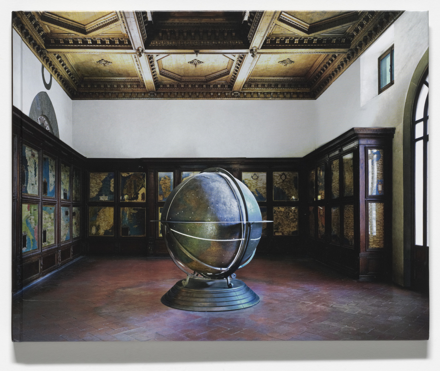 Candida Höfer. Historisch-Geographischer Schul-Atlas from the series Ex Libris. 2009 (originally published 1860)