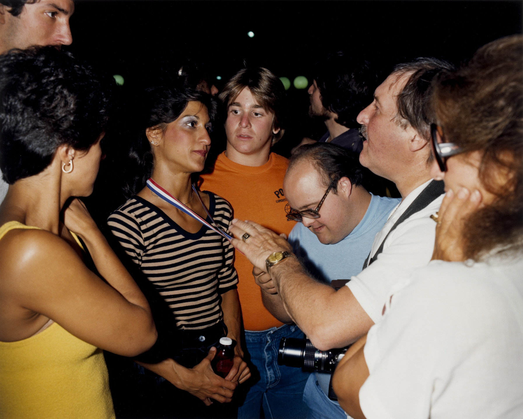 Stephen R. Milanowski. Second Runner-Up, Female Bodybuilding Tourney. 1982