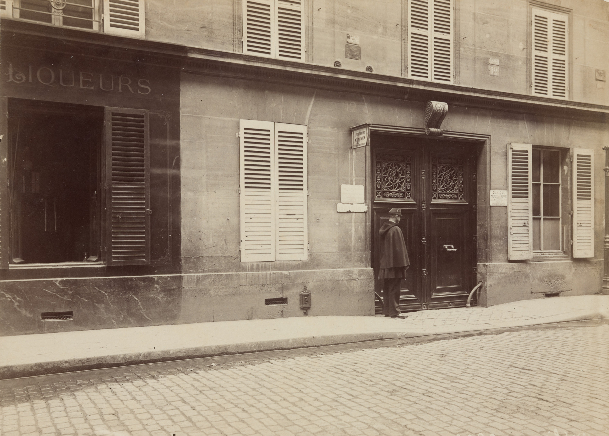 Prefecture of Police, Paris. Rue Blanc 12, April 29, 1895, After the Crime. 1895