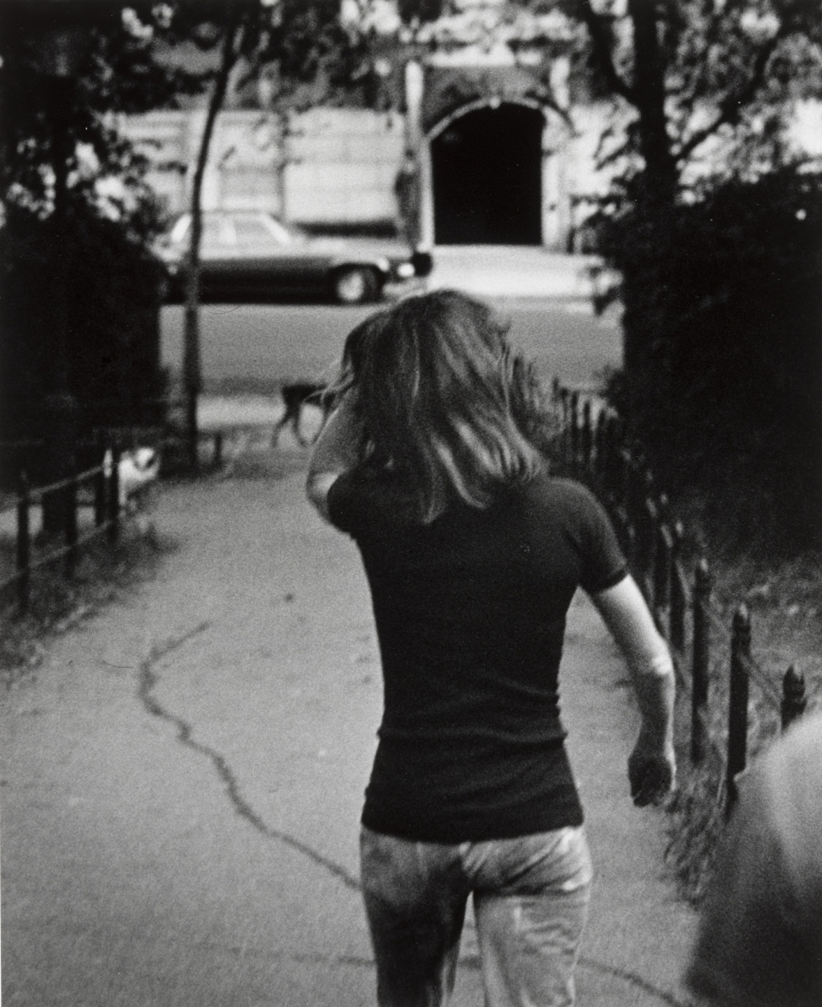 Ron Galella. Jackie Onassis Returning Home from Central Park, New York. October 4, 1971